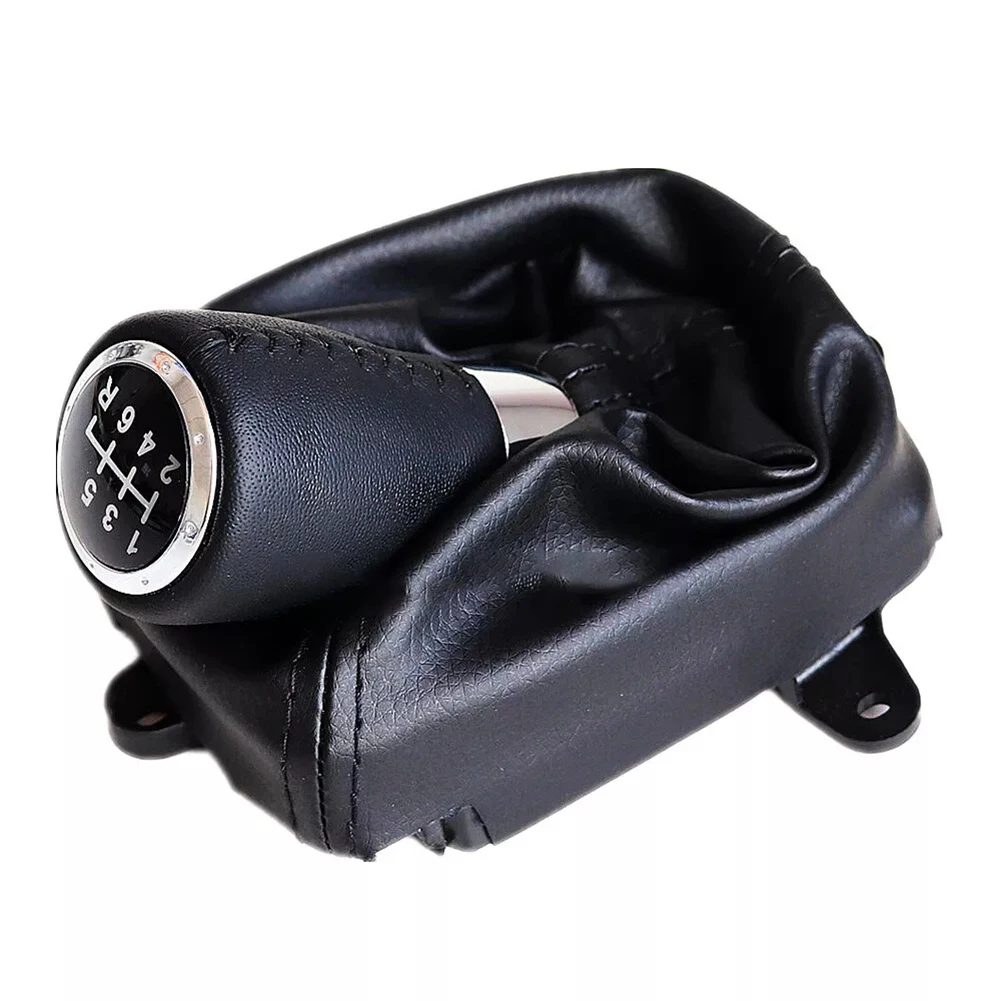 

6 Speed Manual Gear Shift Knob Lever Pen Gaiter Boot Cover Case For HONDA For ACCORD VIII 8 2008-2014 Accessories For The Car