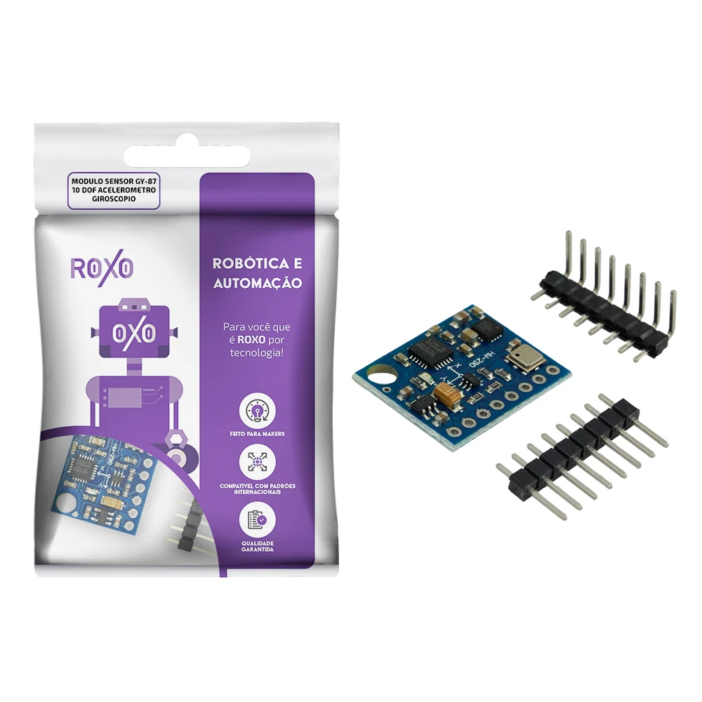 Gyroscope Accelerometer Sensor 3 Axis Gy-87 10dof - RoXo