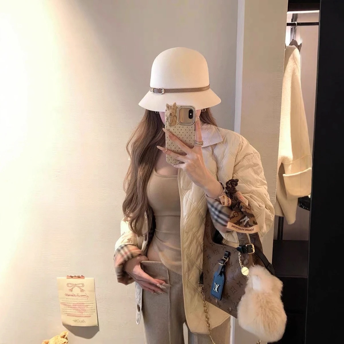 25 منتجًا جديدًا في أوائل الخريف، سترة مبطنة بالقطن ذات صدر واحد ونحيفة وخصر عين رفيع وأكمام طويلة