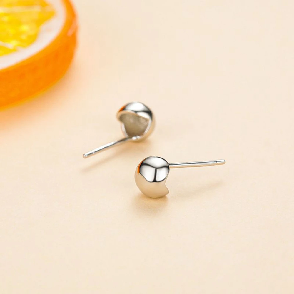 PuBang Fine Jewelry Real 925 Sterling Silver High Carbon Diamond Simple Party Stud Earrings for Women Anniversary Gift Wholesale