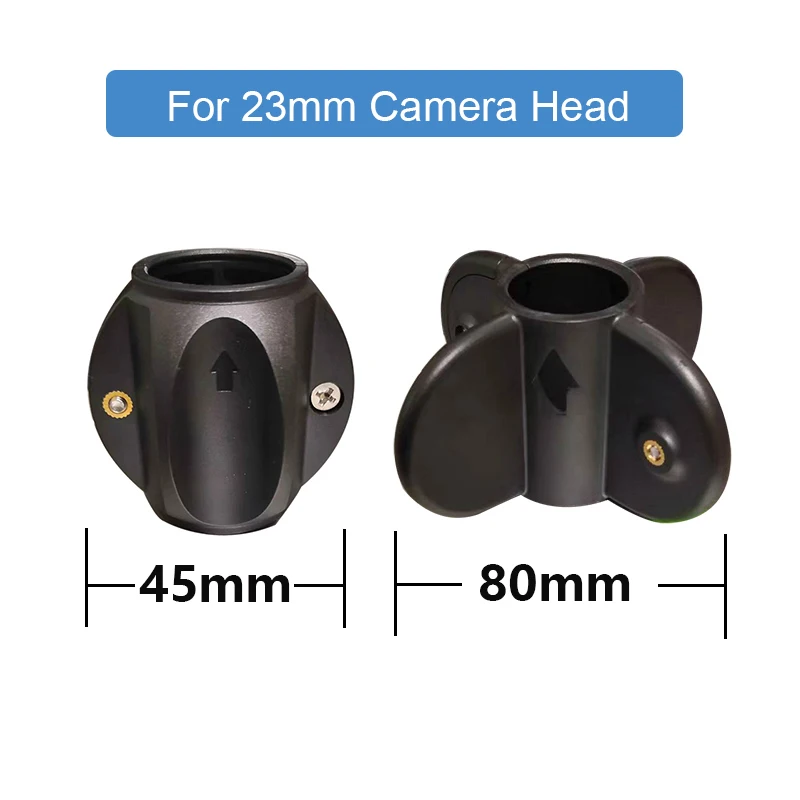 

45 80mm For 23mm, 25mm For 17mm ABS Skid Inspection Video Drain Sewer Pipeline Endoscope Camera Head Protective Bracket