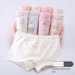 3-8 year old children's underwear women's pure cotton children's cartoon boxer