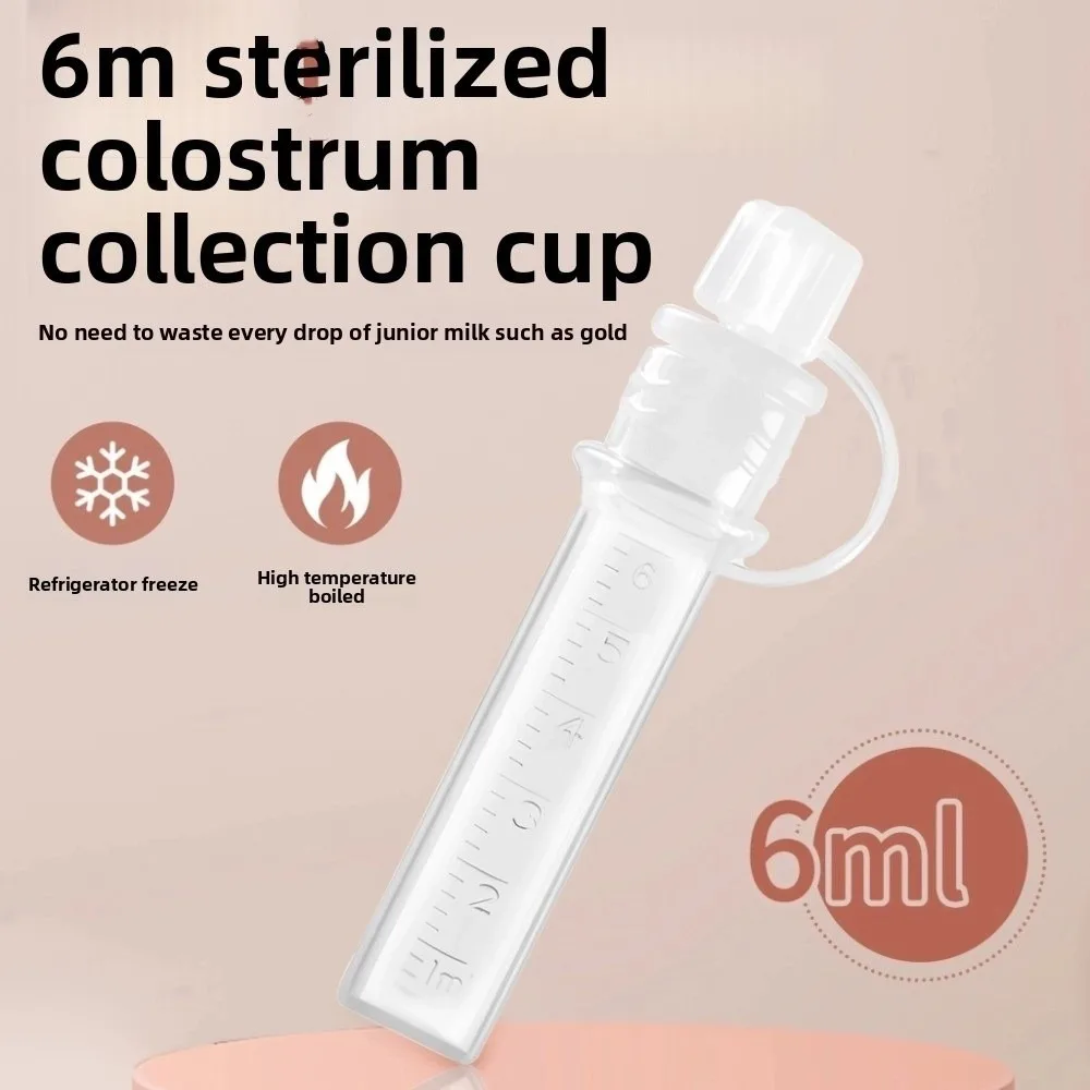 

Reusable Colostrum Collector 6ml Food Safe Breast Milk Collection Easy To Clean Baby Essentials Baby Feeding Device Home Use