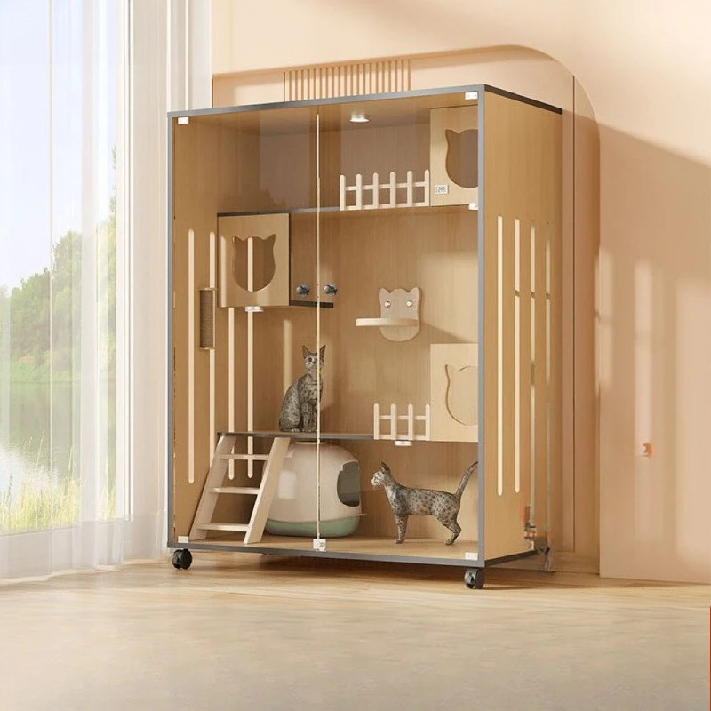 

Cat villa, pet cabinet, household, oversized free luxury house, house, pet cabinet, other cabinets