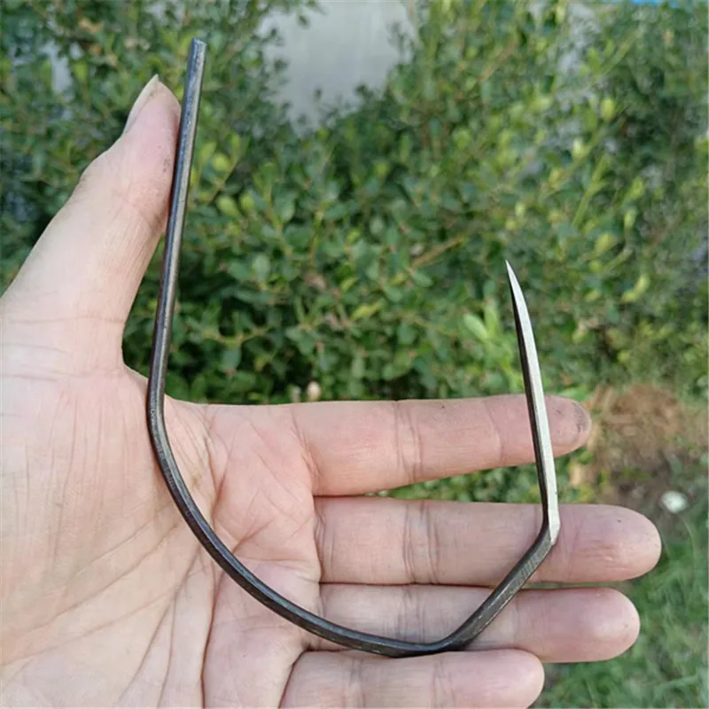 

7cm Visible Anchor Fish Extra Large Hook Butterfly Hook Alloy High Carbon Steel Material Electro-quenched Process Barbless HOOK