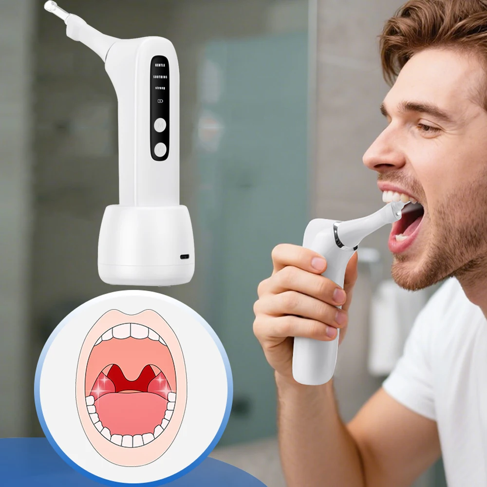 

3-режимное всасывание, набор для удаления камней из миндаля, электронный пылесос для рта, уход за полостью рта, очиститель для рта, чистка зубов