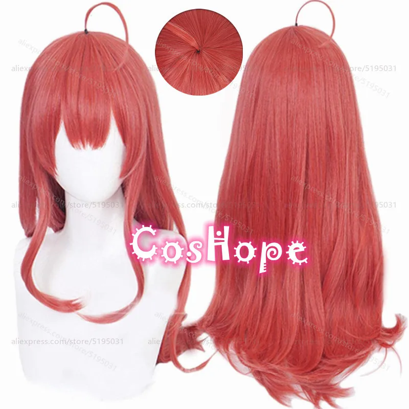 

Nakano Itsuki Cosplay Wig Watermelon Red Wig Cosplay Anime Cosplay Wigs Heat Resistant Synthetic Wigs for Costume