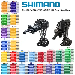 SHIMANO DEORE SLX XT RD XTR M6100 M7100 M7120 M8100 M8120 M9100 12S SGS Rear Derailleurs MTB Derailleurs 12-Speed Mountain Bike