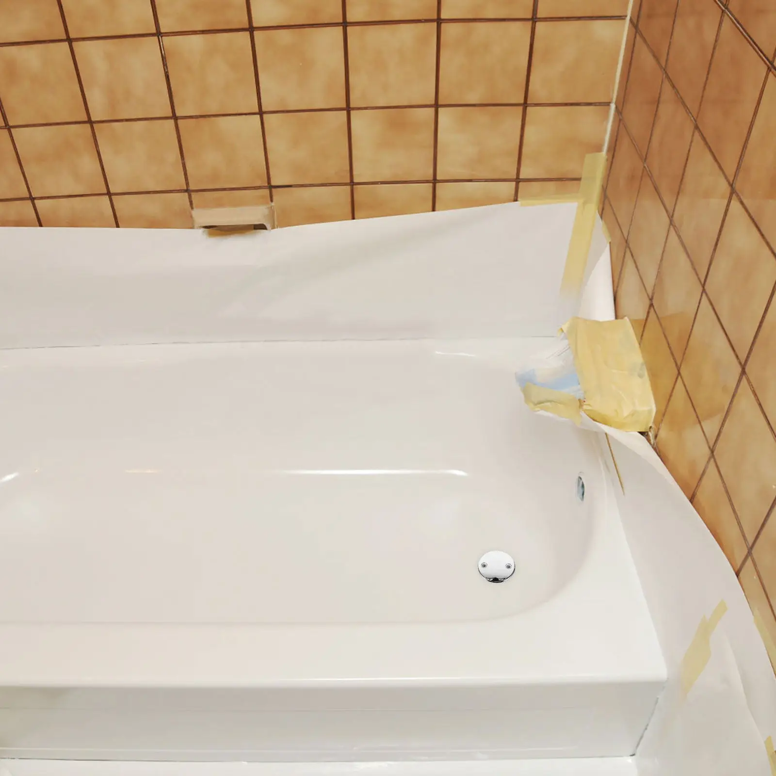 Bathtub Plug for Drain Stopper American Style Odor Blocking Tub Drain Plug Easy Installation Universal Fit Bath Tub Stopper