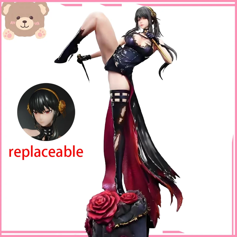 

MINISO Spy × Family - Yor Forger Battle Version 39cm Japanese Anime Figures PVC Game Collectible Model Doll Action Figure Toy