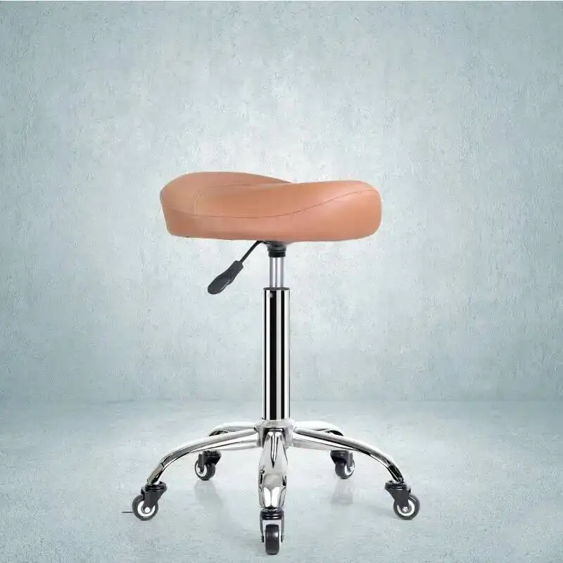 

Barbershop Ergonomic Hairdressing Adjustable Swivel Barber Chairs Cosmetic Barber Chairs Wheel Cadeira Salon Furniture MR50BC