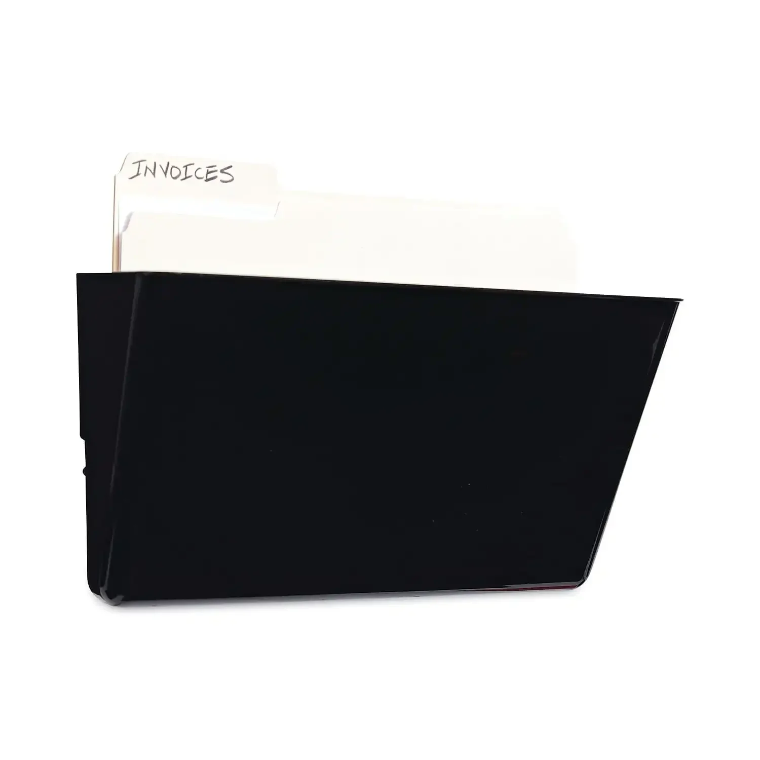 Universele Muurvijl, Extra Zak, Plastic, Zwart-Unv08122