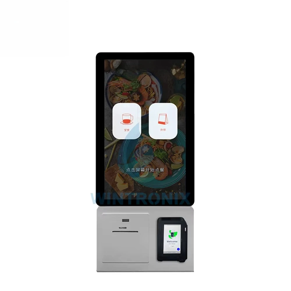 21.5 23.6 32 Inch Desktop Self Service Consumer Terminal Windows Ordering Payment Kiosk