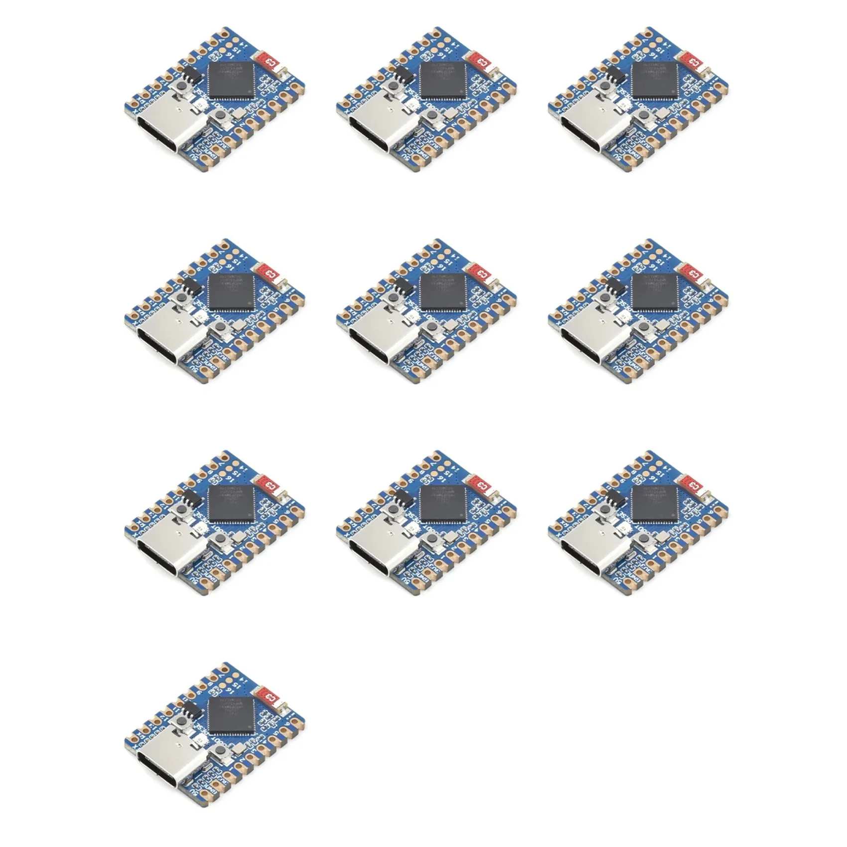 10X ESP32 S3 Zero Wi-Fi BT 5.0 Development Board Simplified Prototyping For Embedded Projects 896C( Without Soldered)