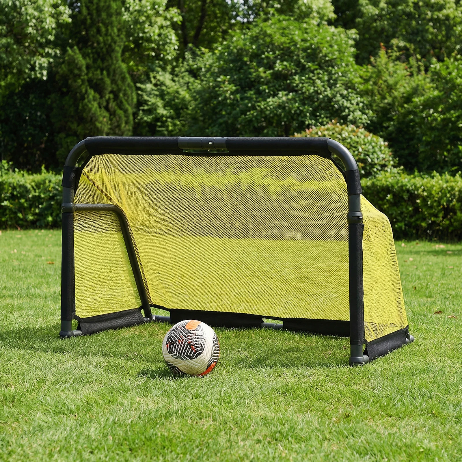 

Foldable Pop Up Football Nets Easy Setup Footballs Goal Rebounder Reusable for Children Adults Indoor Backyard Entertainment