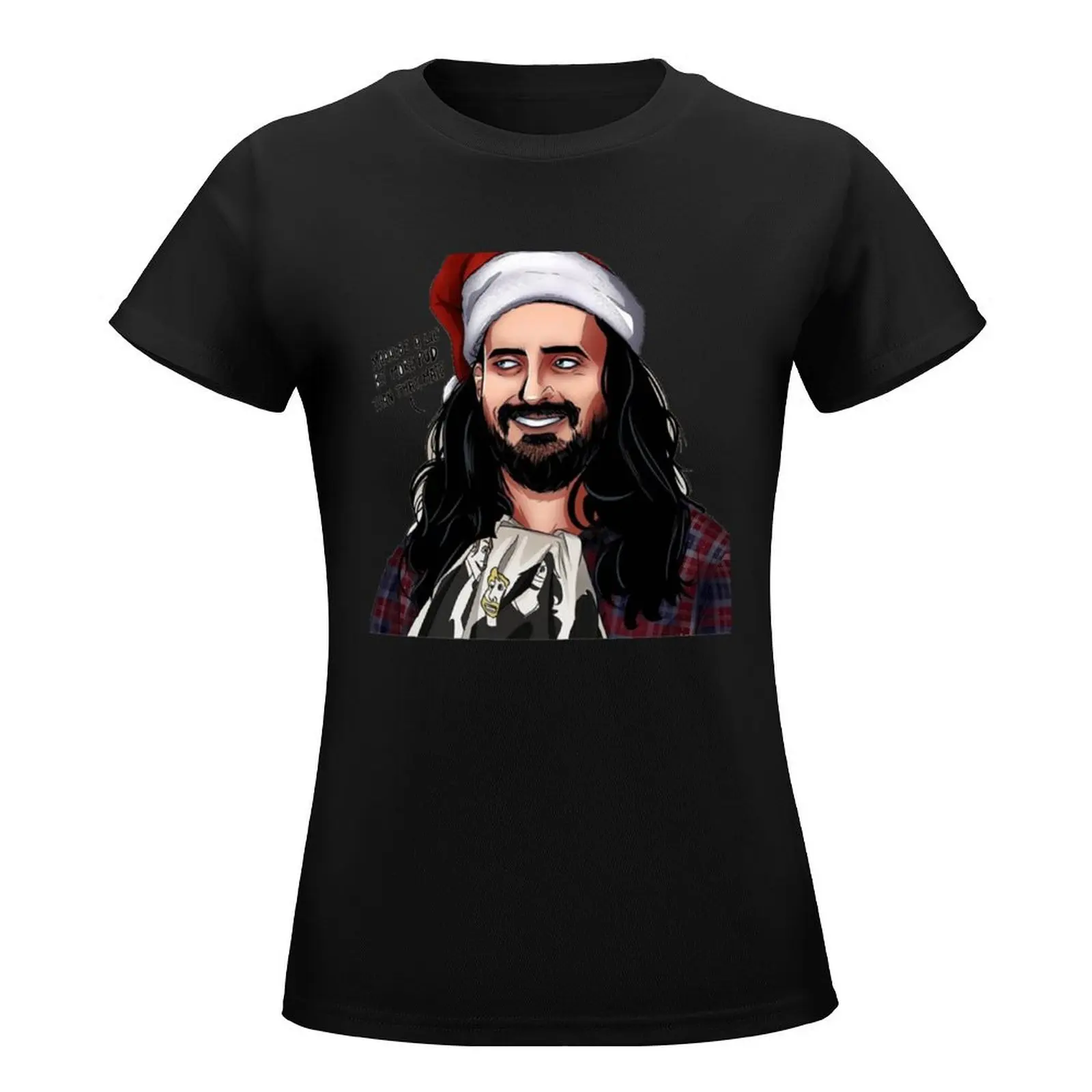 aunty donna Xmas T-Shirt graphics Aesthetic clothing summer top cute t-shirts for Women