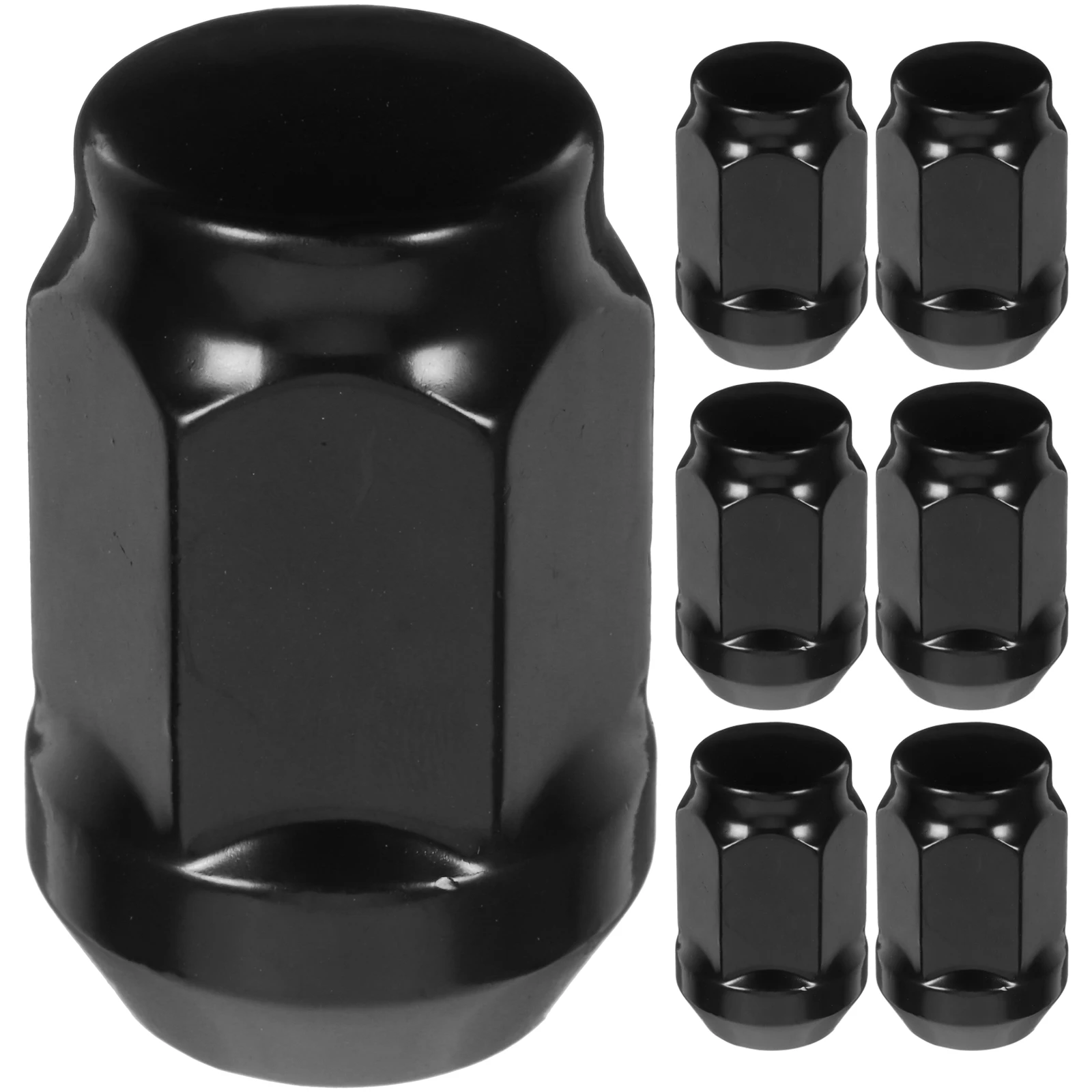 

10 Pcs Lug Nut Covers 35mm Height 19mm Width 6 Sides Chrome Plated Salt Spray Tested Hub Dust Caps For Car Wheel Accessories