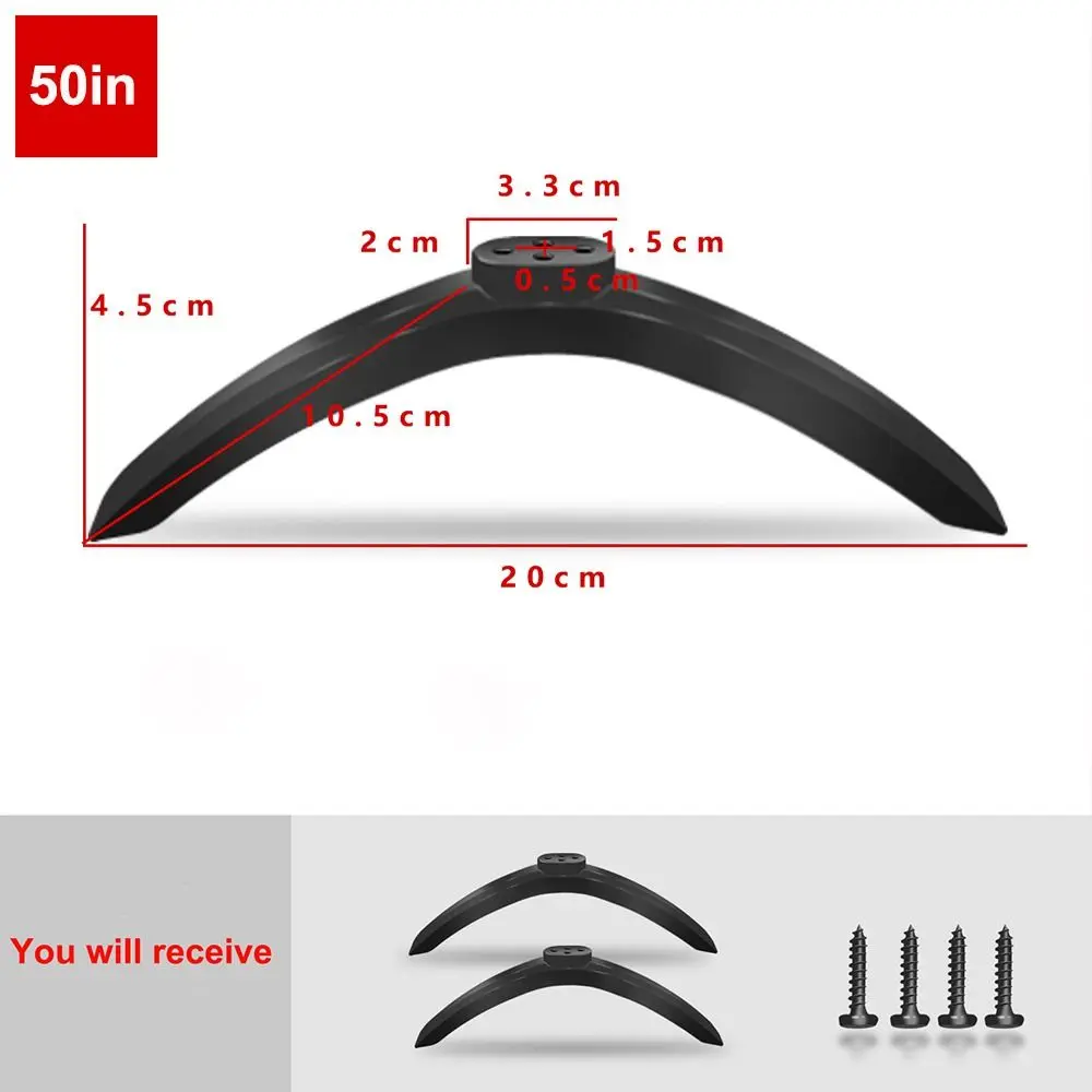 قاعدة تلفزيون عالمية، أرجل حامل مع براغي، حامل تلفزيون أسود، قاعدة تثبيت، حامل تلفزيون، قاعدة أرجل لغرفة المعيشة #5