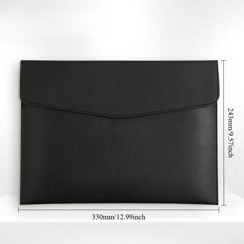 [Stylish Folder] Stylish A4 Folder with Snap Closure|Office Accessories,Smooth Textured Finish,Ideal for Business Professionals.