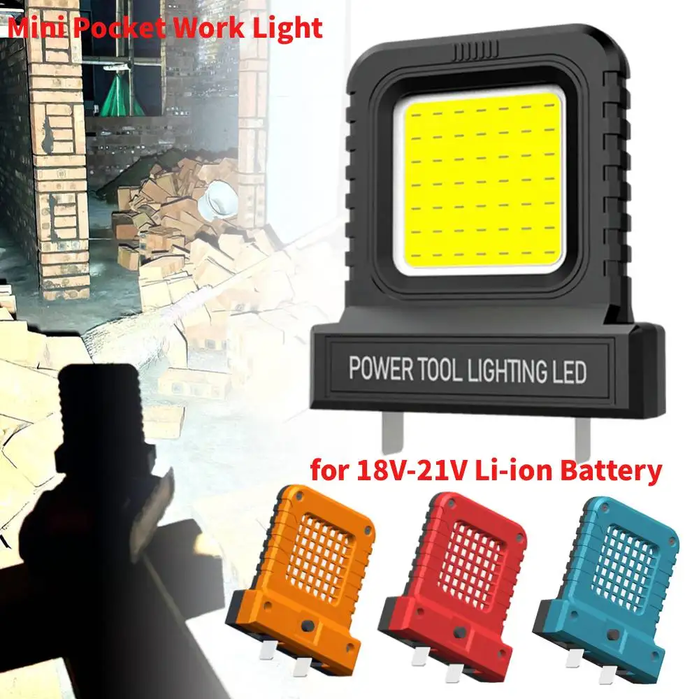 ملحقات أدوات الطاقة LED ضوء العمل لماكيتا لميلووكي لديوالت لبوش ل Dayi Lomvum Zhipu 18 فولت-21 فولت بطارية ليثيوم أيون
