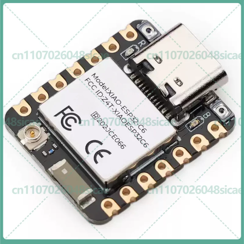 1-5pcs For Seeed Studio XIAO ESP32C6 WiFi 6 Bluetooth 5.0 Zigbee Thread Matter Dev Board