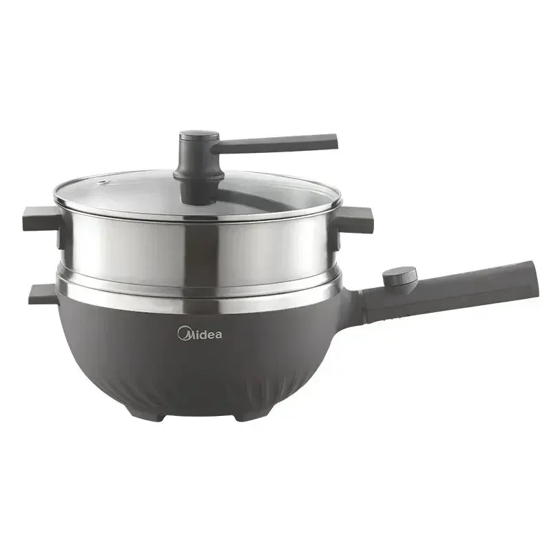 No Flower Core Electric Frying Pan Household Multi-function Steaming Electric Cooking Pot Cooking Electric Hot Pot