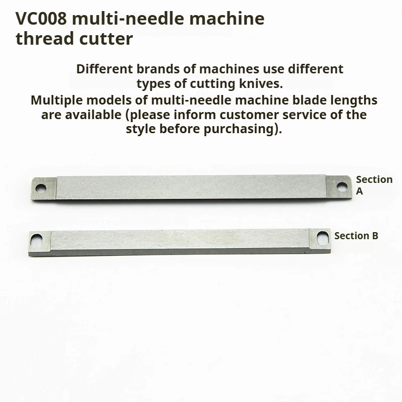 Silver Star VC008 Multi-Needle Cutter | Morimoto Auto-Trim & Seiko/Jack Hemmer Fixed/Rotary Knives (Premium)
