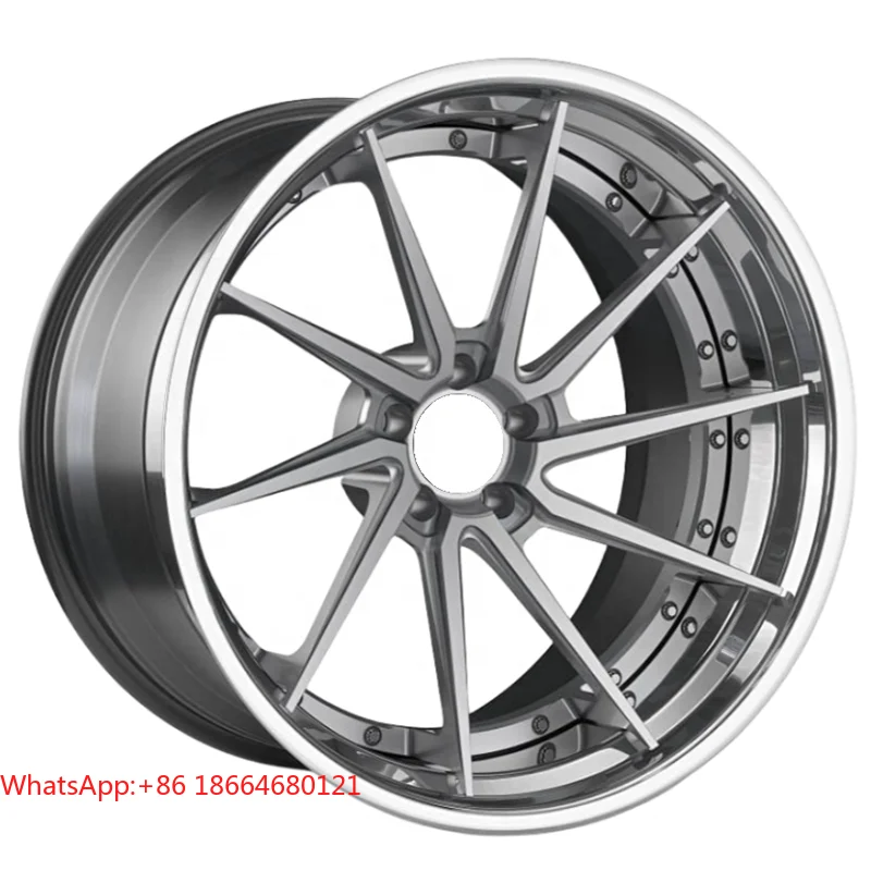 22 Inch Custom Color Split Design Forged Alloy Wheel Rims 100mm PCD 20mm ET Bright FinishF20,F30,F35,G20,G30,E90,E60,F10,F15,G05