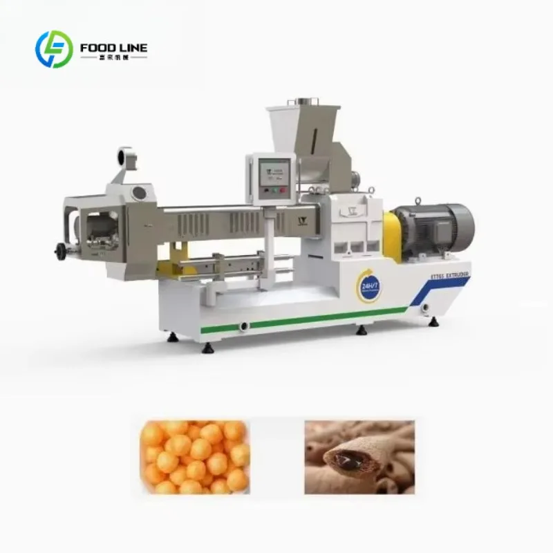 Core Filling Snack Food Machine Processing Machine FL Customized Puffed Food Extruder