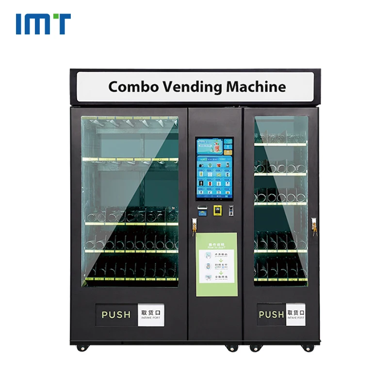 Hot Sale 24 Hour Vending Machine Snacks And Drinks Combo Vending Machine Candy Vending Machine For Foods And Drinks