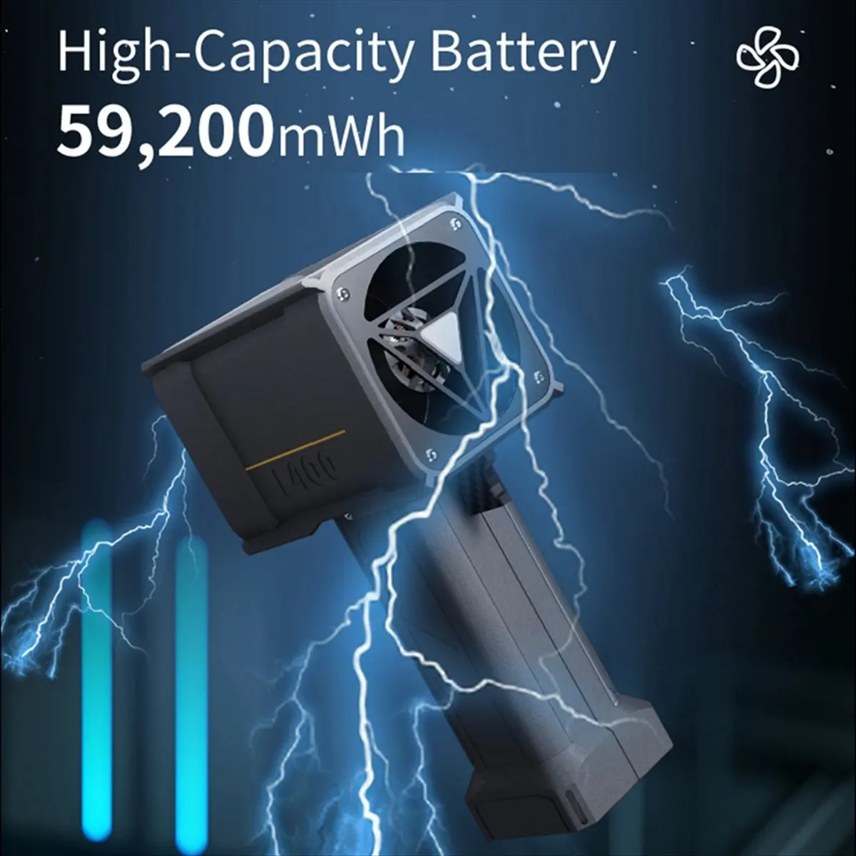 

Мощный ручной турбовентилятор maiABIY 64 мм с бесщеточным двигателем, турбонаддув, тяга 1400G T1400