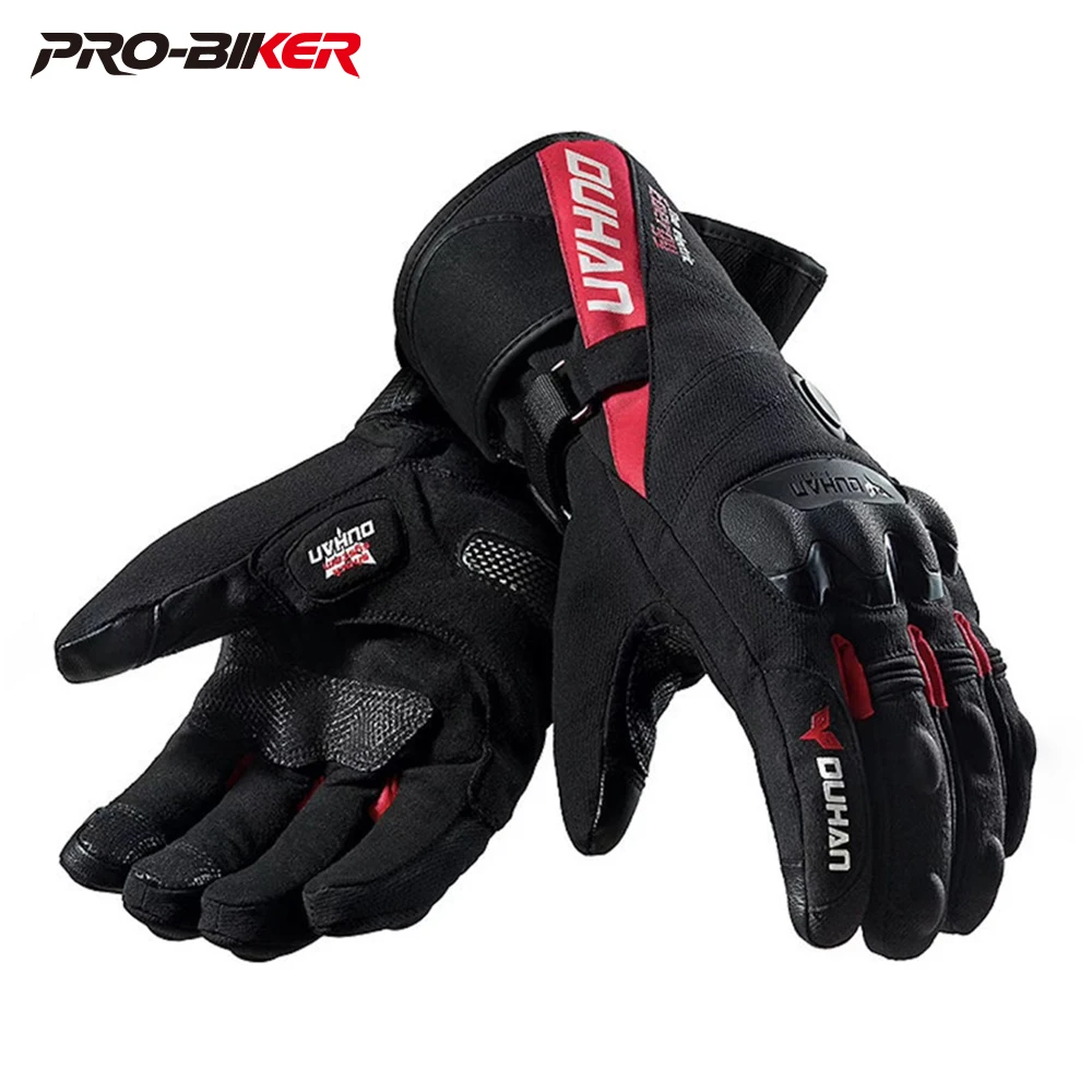 

DUHAN Winter Motorcycle Gloves Waterproof Guantes Para Motos Touchable Screen Gloves Fall Prevention Windproof Guantes Moto