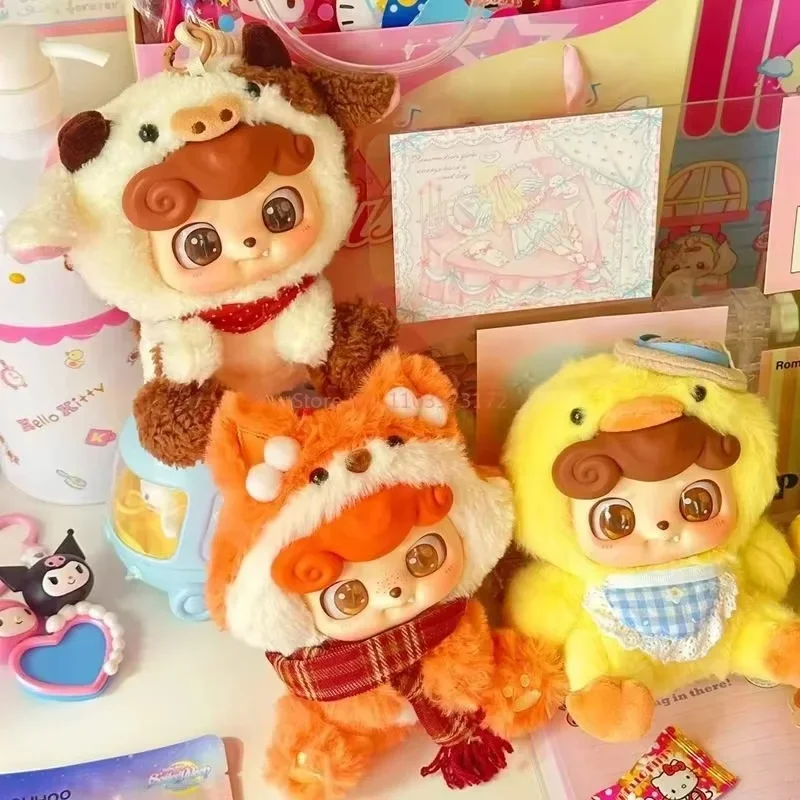 Q.Kids Animal Preschool Series Blind Box Q.Kid Cartoon Doll Q Baby Figure Mystery Box Surprise Bag Model Decor Gift Toys