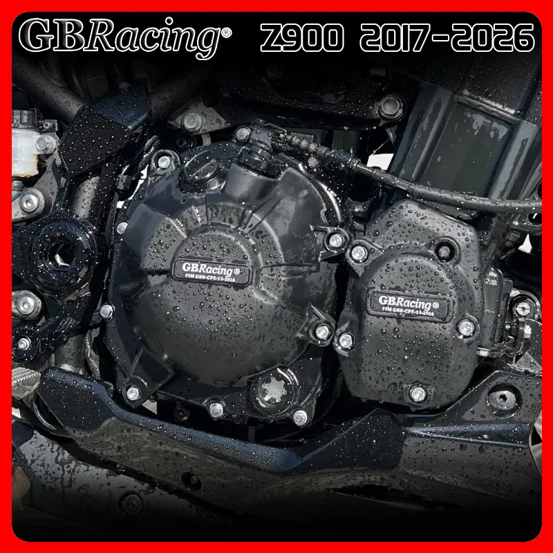 

GBRacing Z900 2017-2026 Motorcycle Engine Protect Cover Z900 body Frames Clutch Pulse Protection Cover