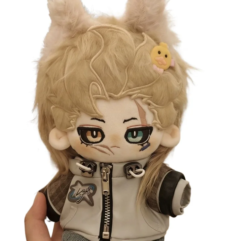 

20cm Anime Game Identity V Cueist Kawaii Cosplay Soft Cotton Doll Body With Skeleton Cartoon Marcus DIY Toy Figures Fans Gifts