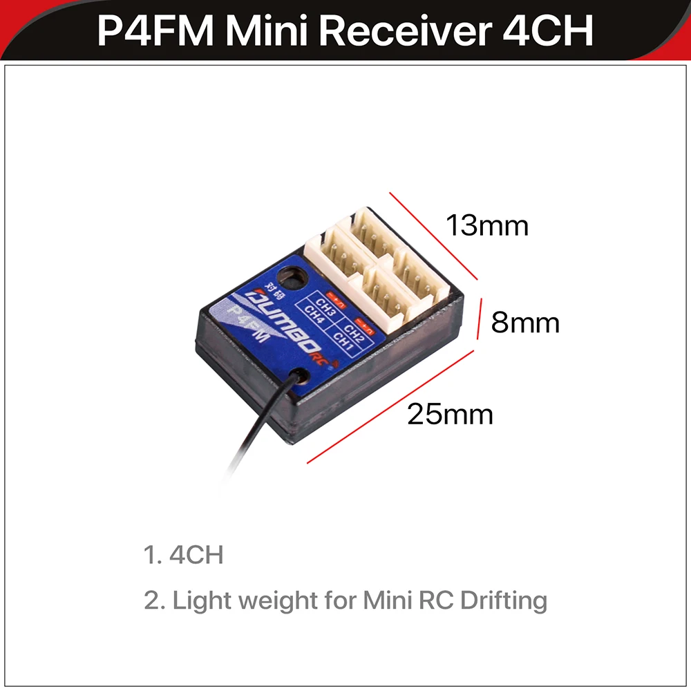 DUMBORC DDF-350 transmetteur avec récepteur 2.4G 10CH télécommande Radio numérique pour voiture RC bateau réservoir LCD système FHSS