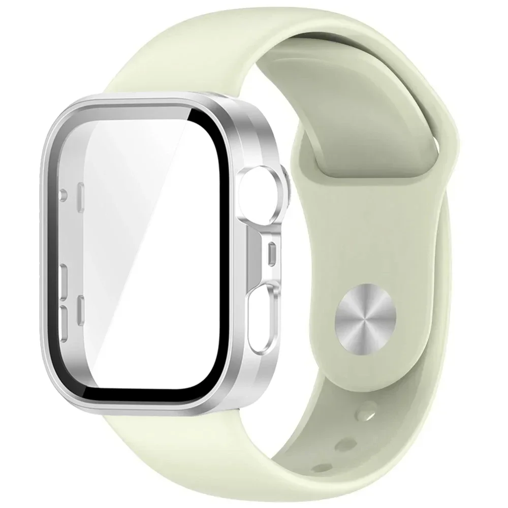 Funda de PC + Correa de silicona para Huawei Watch Fit 4 Pro 4 3 pulsera deportiva para Huawei Watch Fit 4/4 Pro Correa cómoda