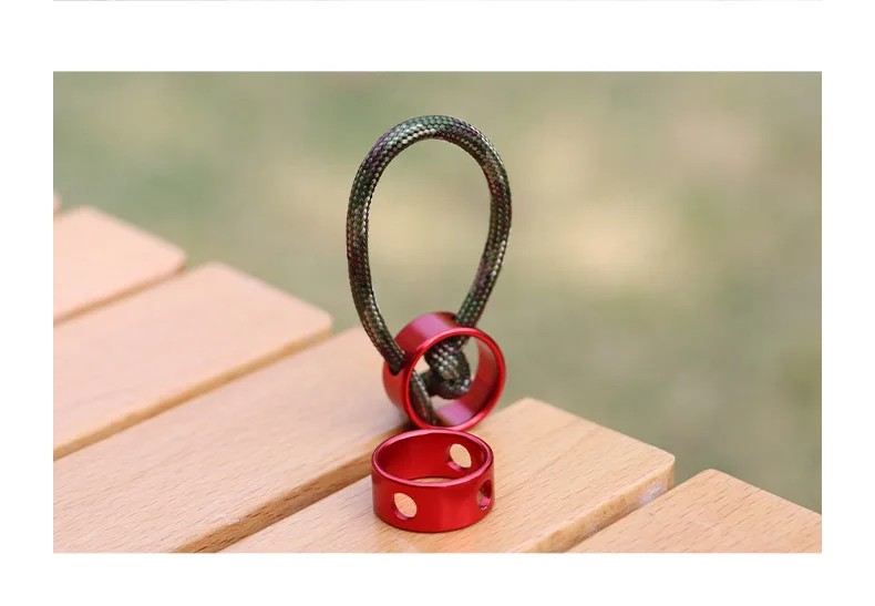 سبائك الألومنيوم خيمة حبل الموتر الرياح حبل خيمة مشبك غيلين الحبل الضابط التخييم تشديد المشبك غيلين حامل