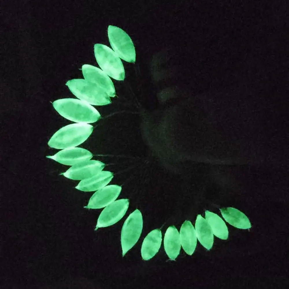 60pcs(10 Groups) Luminous Fishing Float S/M/L Oval Seven-star Float Beans 11mm/13mm/15mm Foam Carp Fishing Tackle Accessory