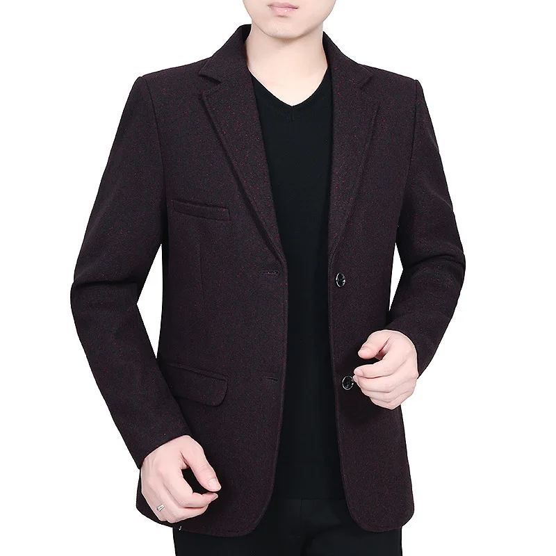 

New Mens Fashion Spring Autumn Brand Blazer British's Style Casual Slim Fit Suit Jacket Male Blazers Men Coat Dropshipping