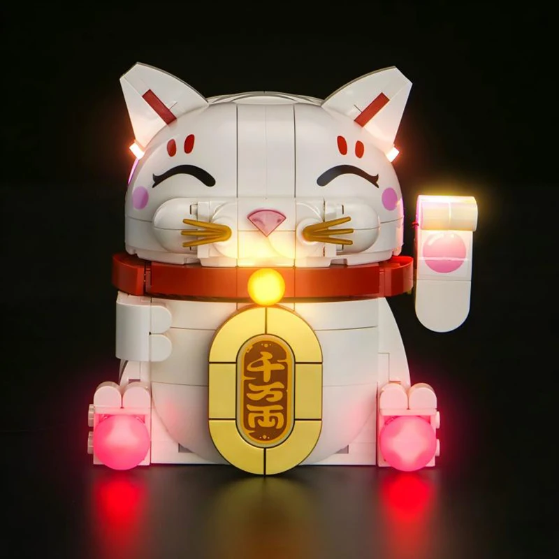 Custom-fit Premium DIY Led Light Kit For Lego 40813 Lucky Cat (Only Led Light,Without Blocks Model) High-Performance