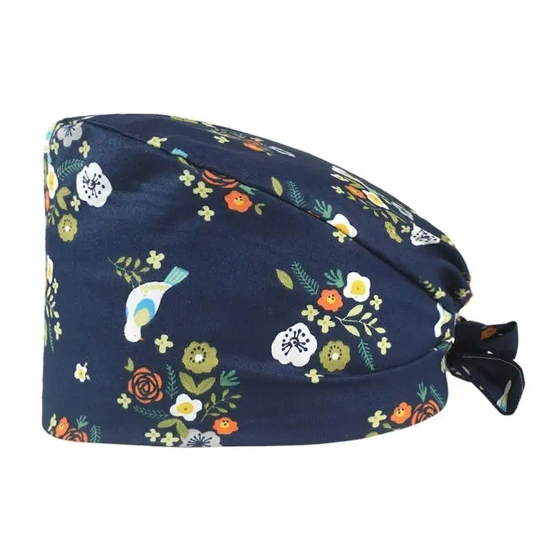 p9fe-ペットドクター帽子通気性ターバン帽子女性歯科医看護帽子新しいナース帽子病院スタッフのための