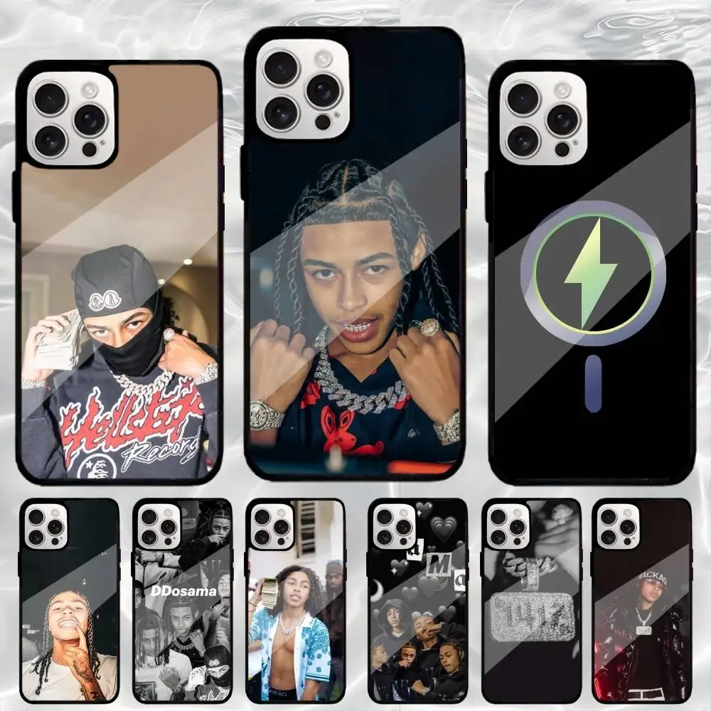 

D-DD O-Osama Rapper Phone Case For iPhone17,16,15,14,13,12,11 Plus,Pro Max Magnetic Magsafe Wireless Charging