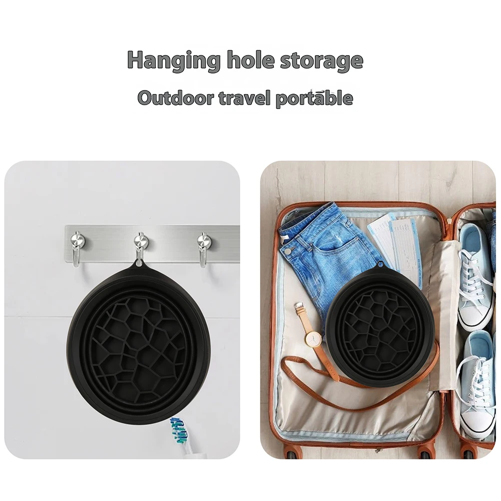 Opvouwbare siliconen gezicht ijsbadbak Koude therapie wastafel voor gezichtswallen met ijsbakje Beauty Bowl Gezichtsverzorgingshulpmiddelen