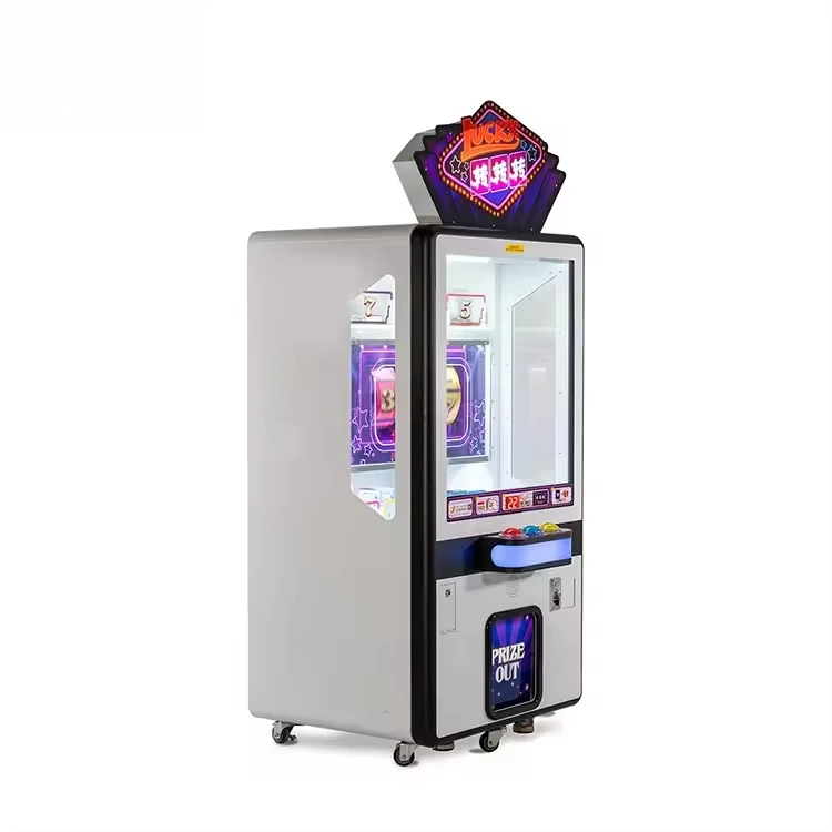 Coin Operated Games Indoor Game  Machine Lucky Spin   Vending Prize Machine