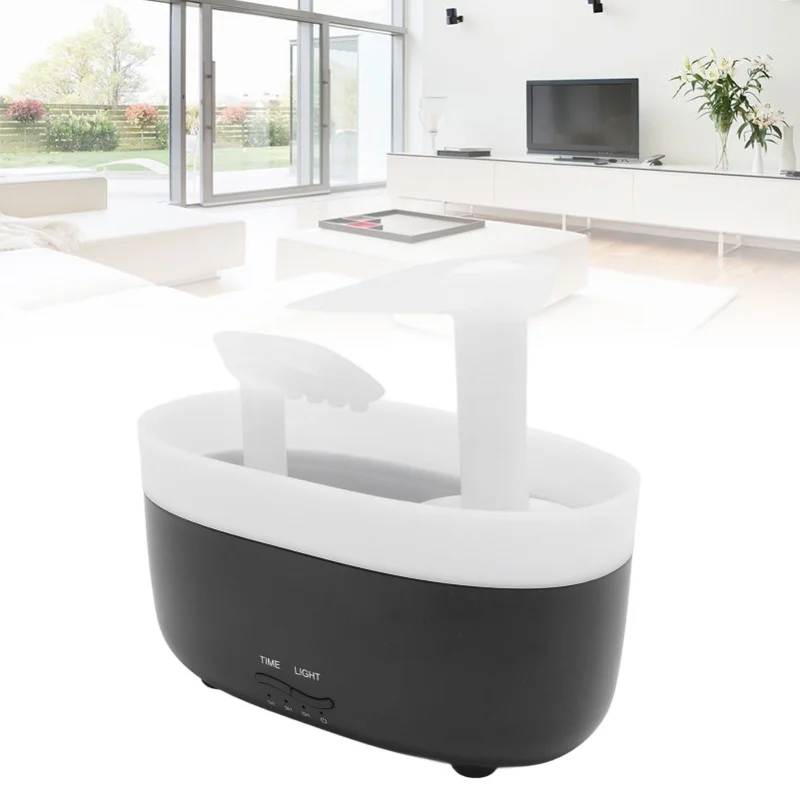 

280ml Desktop Humidifier Innovative Water Scene Aromatherapy Machine Portable Large Mist Ultrasonic Humidifier For Home Bedroom