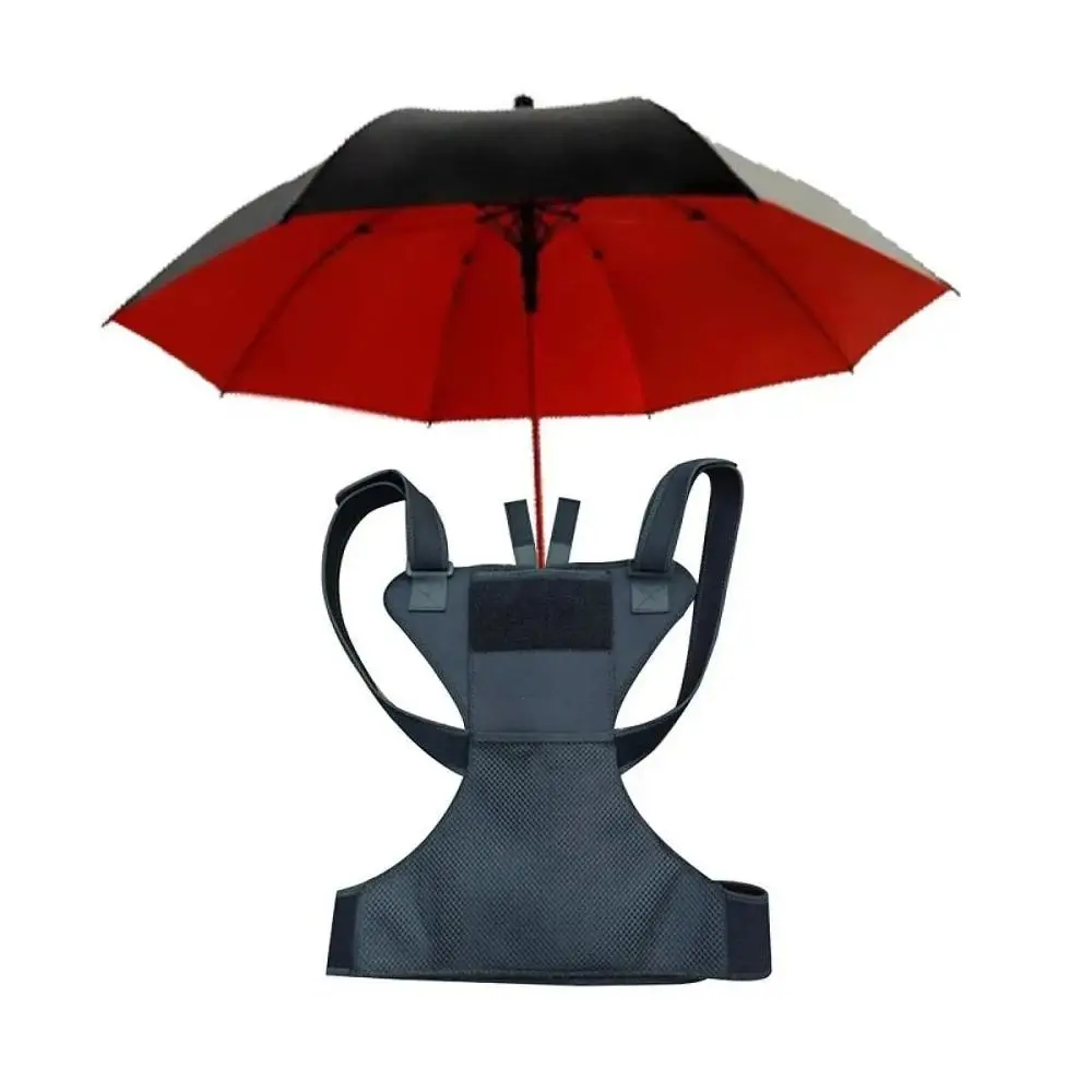 Wearable Backpack Umbrella Harness Adjustable Lightweight Back Harness Umbrella Frame Portable Durable