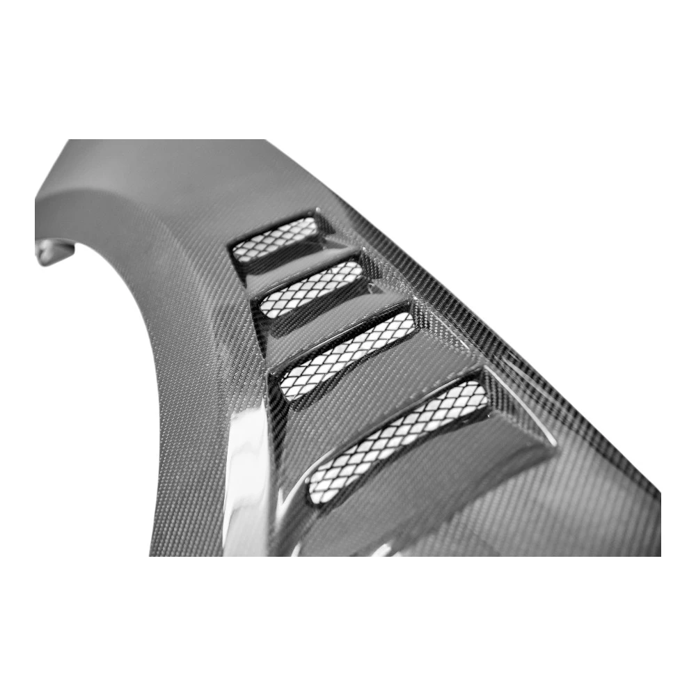Modified GT500 Style Carbon Fiber Fibre Front Side mudguard for Ford Mustang S550.1 S550.2 2015 - 2017 2018-2023 view 4