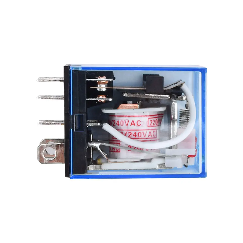 1 sztuk LY2NJ HH62P HHC68A-2Z elektroniczny mikro Mini przekaźnik elektromagnetyczny 10A 8PIN cewka DPDT DC 12V 24V AC 110V 220V — zdjęcie 4