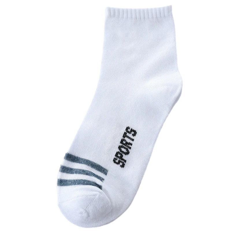 3Pairs Mens Socks Spring Autumn Men Long Tube Cotton Socks Male Sweat-absorbent Casual Deodorant Sports Socks Teenager Boys Gift